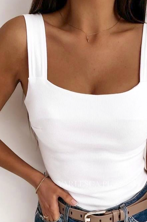 Top ALIGONA WHITE, Boja: bela, IVET.RS - Nova Kolekcija