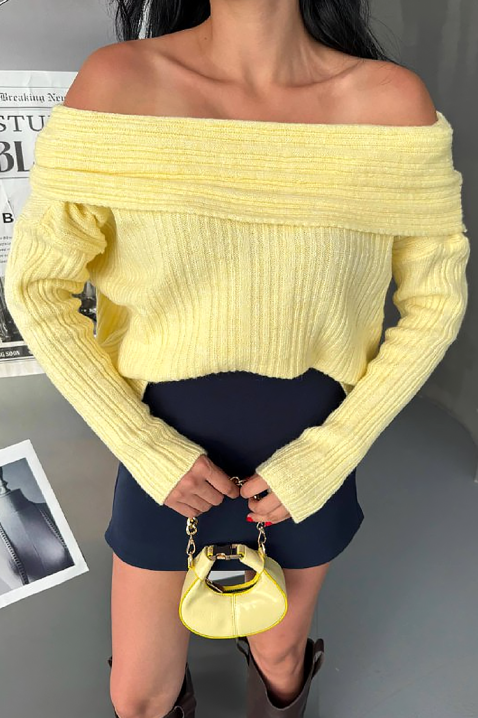 Džemper POLINADA YELLOW, Boja: žuta, IVET.RS - Nova Kolekcija