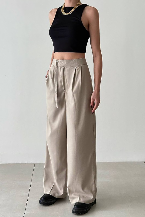 Pantalone ELAINA BEIGE, Boja: bež, IVET.RS - Nova Kolekcija