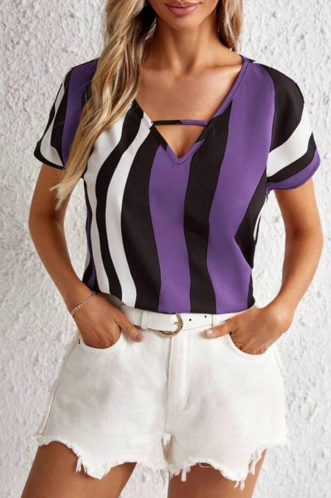 Ženska bluza BOLONFA LILA, Boja: ljubičasta, IVET.RS - Nova Kolekcija