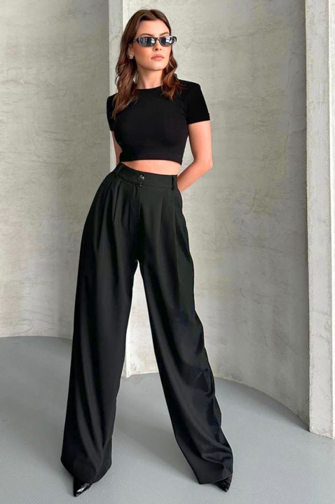 Pantalone ROLFENIA BLACK, Boja: crna, IVET.RS - Nova Kolekcija