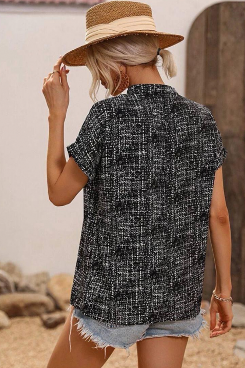 Ženska bluza AZURENA BLACK, Boja: crna, IVET.RS - Nova Kolekcija
