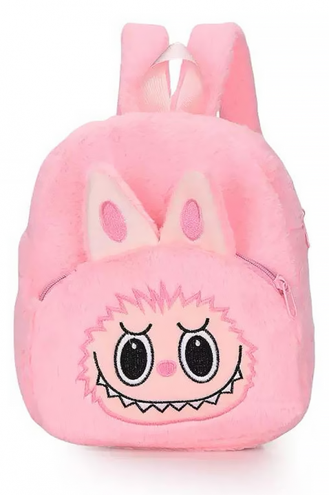Dečiji ranac 3D LABUBU SMILE, Boja: roze, IVET.RS - Nova Kolekcija