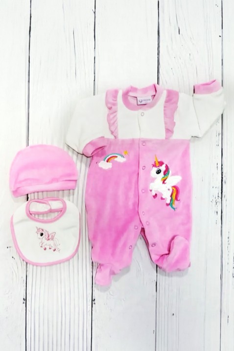 Bebi komplet BONBONA PINK, Boja: roze, IVET.RS - Nova Kolekcija