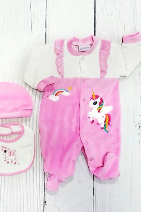 Bebi komplet BONBONA PINK, Boja: roze, IVET.RS - Nova Kolekcija
