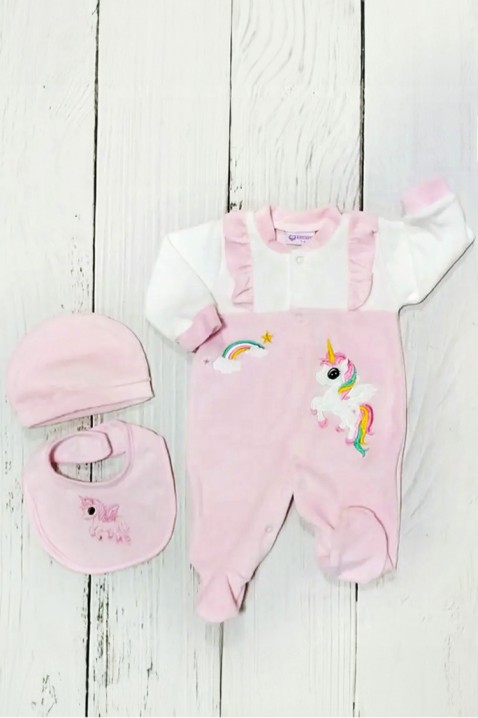 Komplet za bebe BONBONA PUDRA, Boja: rose, IVET.RS - Nova Kolekcija