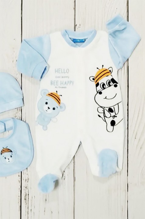 Komplet za bebe MUKINI SKY, Boja: svetloplava, IVET.RS - Nova Kolekcija