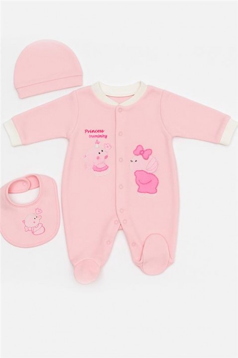 Komplet za bebe BEBELAND PINK, Boja: roze, IVET.RS - Nova Kolekcija