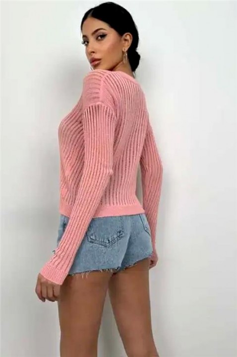 Džemper DELUANA PINK, Boja: roze, IVET.RS - Nova Kolekcija