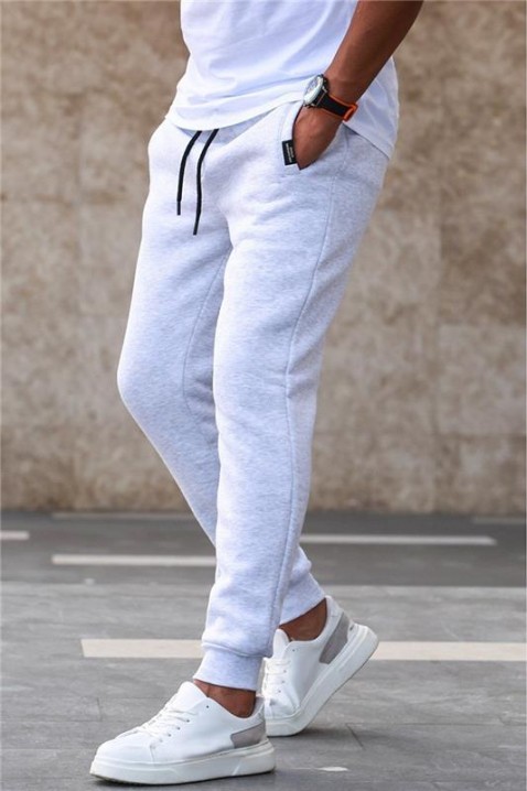 Muške pantalone FRONOZO LIGHT GREY, Boja: svetlosiva, IVET.RS - Nova Kolekcija