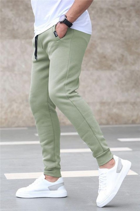 Muške pantalone FRONOZO OLIVE, Boja: maslinasto zelena, IVET.RS - Nova Kolekcija