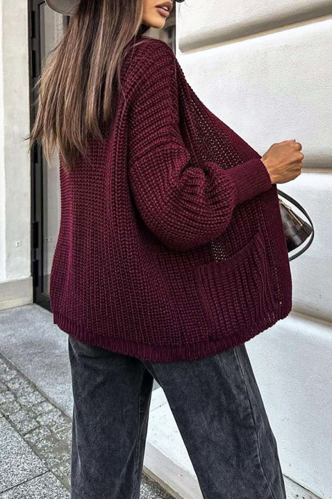 Vesta DRONBINA, Boja: bordo, IVET.RS - Nova Kolekcija