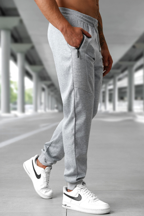 Muške pantalone RENEGO GREY, Boja: siva, IVET.RS - Nova Kolekcija