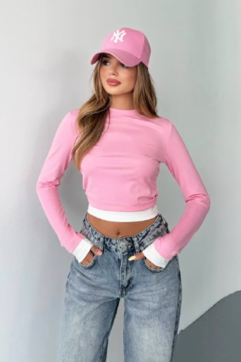 Ženska bluza SERGNOZA PINK, Boja: roze, IVET.RS - Nova Kolekcija