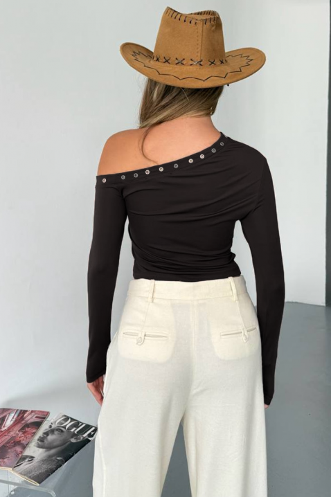 Ženska bluza LAVINDA BLACK, Boja: crna, IVET.RS - Nova Kolekcija