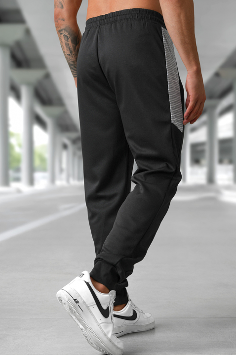 Muške pantalone XEJO BLACK, Boja: crna, IVET.RS - Nova Kolekcija