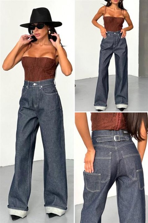 Farmerke DENIMZA NAVY, Boja: tamnoplava, IVET.RS - Nova Kolekcija