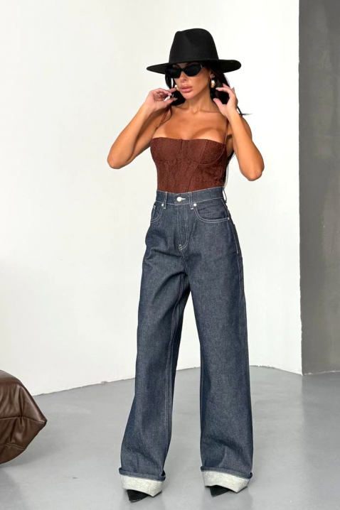 Farmerke DENIMZA NAVY, Boja: tamnoplava, IVET.RS - Nova Kolekcija