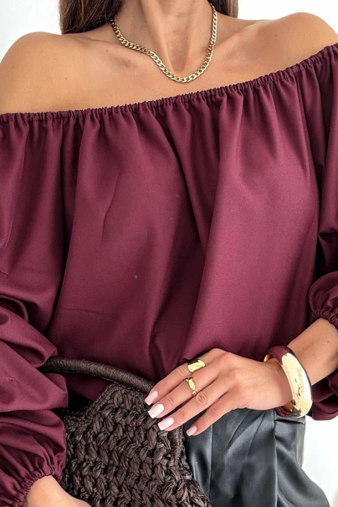 Ženska bluza NELDRONZA, Boja: bordo, IVET.RS - Nova Kolekcija