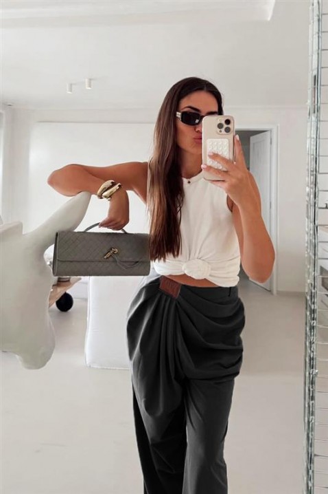 Pantalone TRENZOLA BLACK, Boja: crna, IVET.RS - Nova Kolekcija