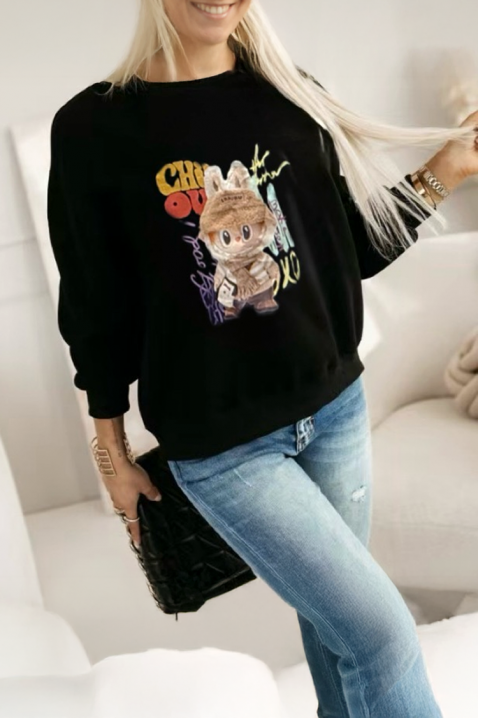 Ženska bluza LABRONZA BLACK, Boja: crna, IVET.RS - Nova Kolekcija