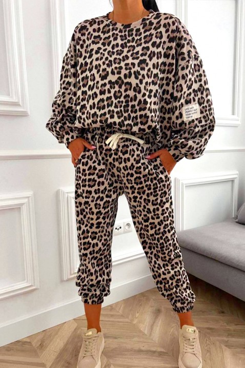 Komplet BRONDERLA, Boja: leopard, IVET.RS - Nova Kolekcija