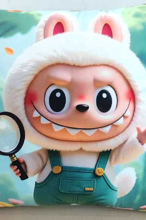 Jastučnica LABUBU DETECTIVE 40х40 cm, Boja: višebojna, IVET.RS - Nova Kolekcija