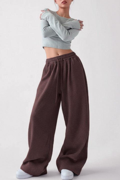 Sportske pantalone VIOXENA BROWN, Boja: braon, IVET.RS - Nova Kolekcija