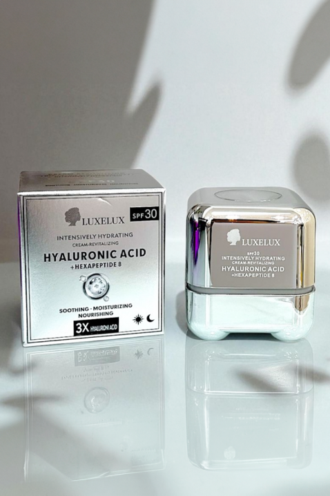 Hidratantna krema LUXELUX SPF 30 HYALURONIC 3XIVET.RS - Nova Kolekcija