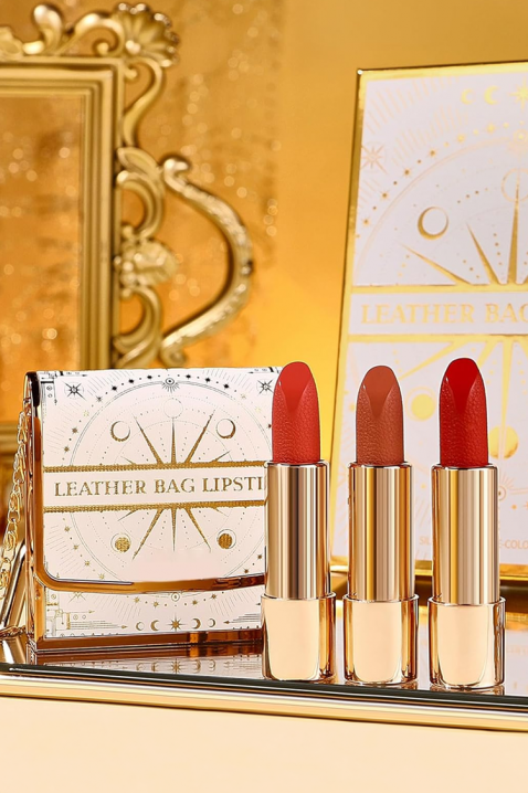 Komplet ruževa sa mat efektom LEATHER BAG LipstickIVET.RS - Nova Kolekcija