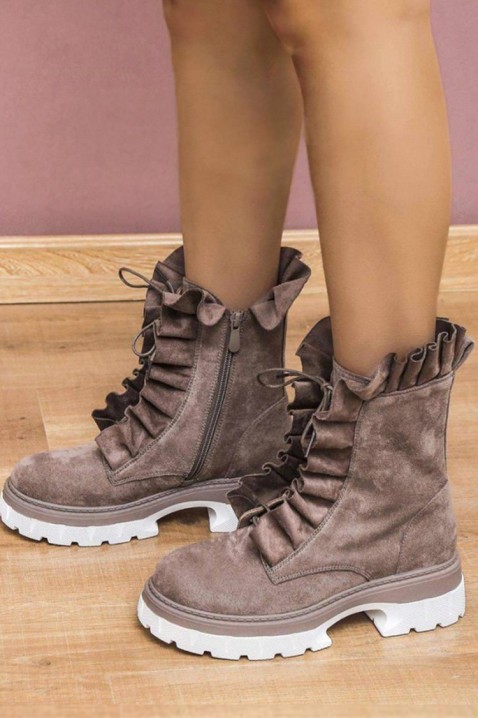 Ženske gležnjače FROLINTA MOCHA - Gležnjače | Ivet.RS Ženske gležnjače FROLINTA MOCHA, Boja: moka, IVET.RS - Nova Kolekcija