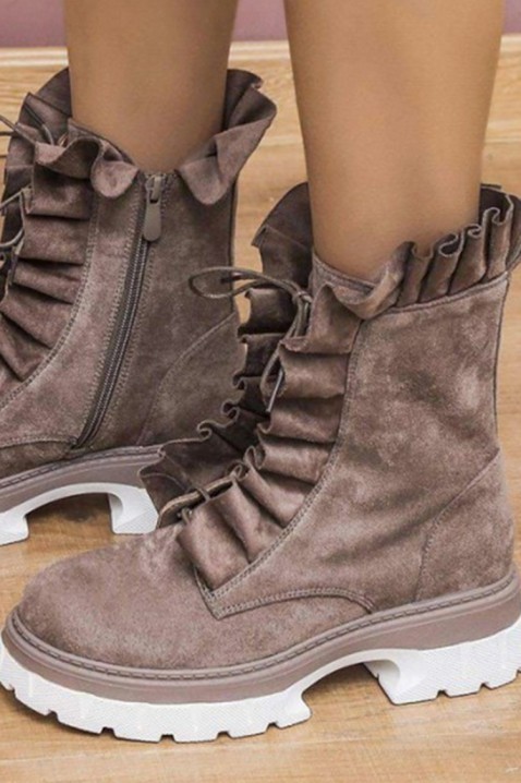 Ženske gležnjače FROLINTA MOCHA - Gležnjače | Ivet.RS Ženske gležnjače FROLINTA MOCHA, Boja: moka, IVET.RS - Nova Kolekcija