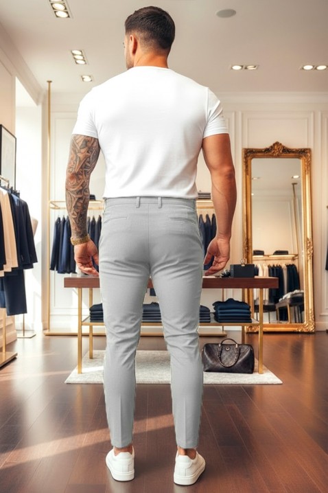 Muške pantalone MEJER LIGHT GREY, Boja: svetlosiva, IVET.RS - Nova Kolekcija