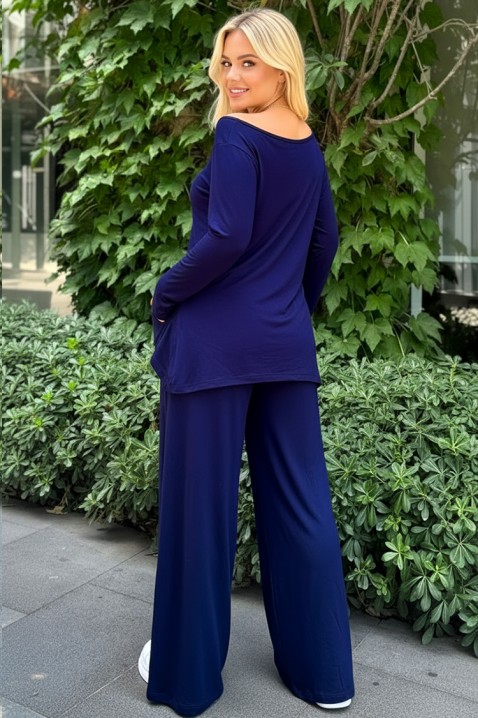 Komplet DROLENZA BLUE, Boja: plava, IVET.RS - Nova Kolekcija