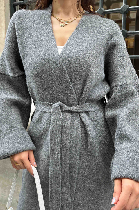 Kardigan BRALONDA GREY, Boja: siva, IVET.RS - Nova Kolekcija