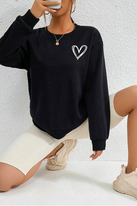 Ženska bluza BRENOLZA BLACK, Boja: crna, IVET.RS - Nova Kolekcija