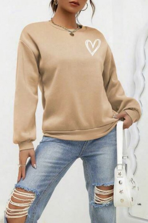 Ženska bluza BRENOLZA BEIGE, Boja: bež, IVET.RS - Nova Kolekcija