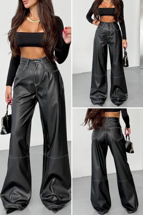 Pantalone LEZNAYA BLACK, Boja: crna, IVET.RS - Nova Kolekcija