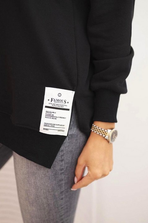 Ženska bluza IPONELXA BLACK, Boja: crna, IVET.RS - Nova Kolekcija