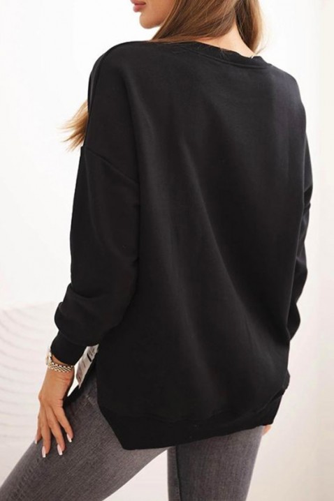 Ženska bluza IPONELXA BLACK, Boja: crna, IVET.RS - Nova Kolekcija