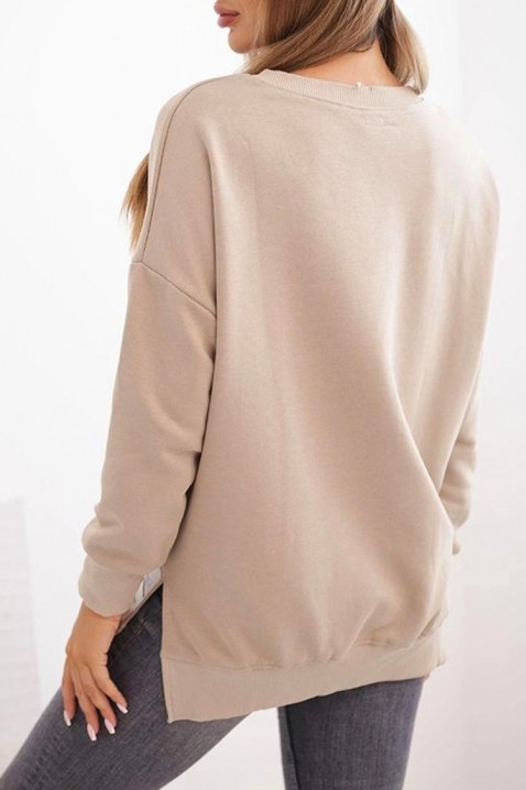 Ženska bluza IPONELXA BEIGE, Boja: bež, IVET.RS - Nova Kolekcija
