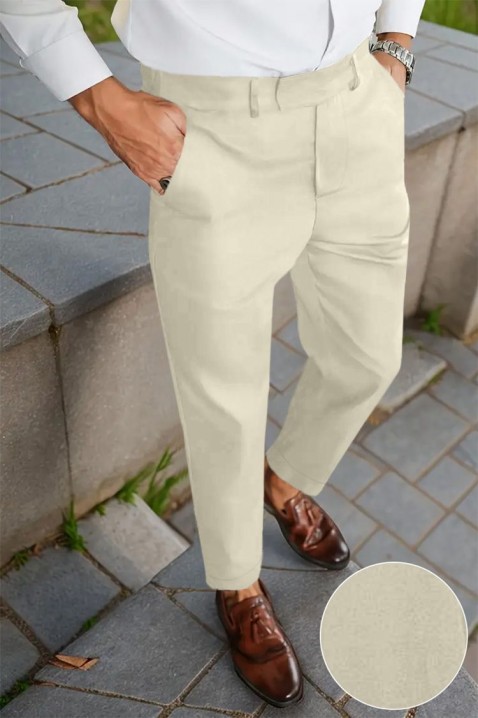 Muške pantalone JINZO BEIGE, Boja: bež, IVET.RS - Nova Kolekcija