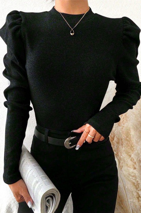Ženska bluza ZLAMENZA BLACK, Boja: crna, IVET.RS - Nova Kolekcija