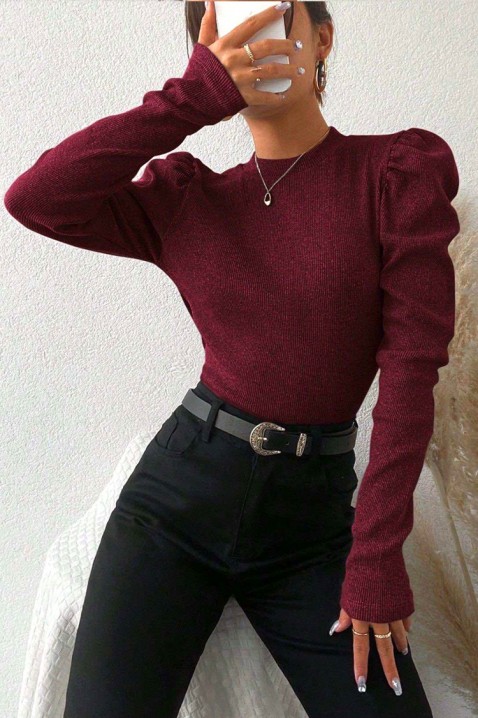 Ženska bluza ZLAMENZA BORDO, Boja: bordo, IVET.RS - Nova Kolekcija