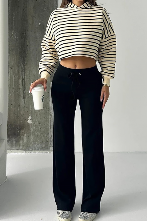 Sportske pantalone ELZIDANA BLACK, Boja: crna, IVET.RS - Nova Kolekcija