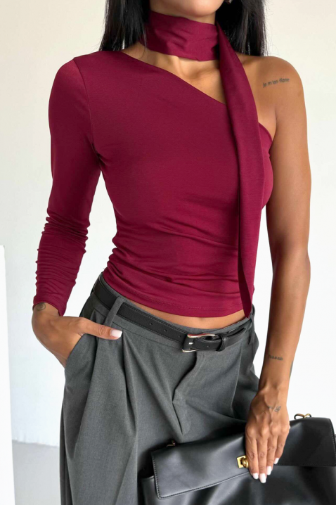 Ženska bluza GROZELDA BORDO, Boja: bordo, IVET.RS - Nova Kolekcija