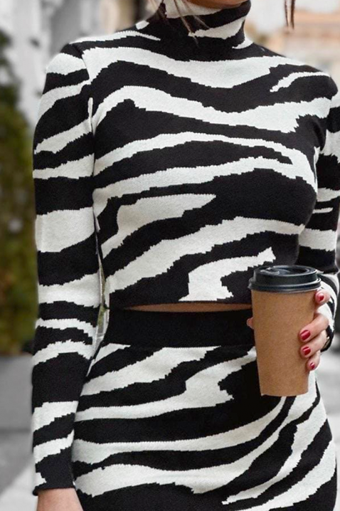 Komplet ZEBRADA BLACK, Boja: crna, IVET.RS - Nova Kolekcija