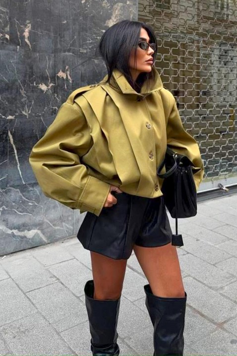 Jakna PREZILDA OLIVE, Boja: maslinasto zelena, IVET.RS - Nova Kolekcija