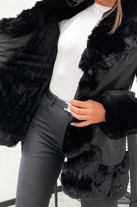 Jakna JELFONDA BLACK, Boja: crna, IVET.RS - Nova Kolekcija