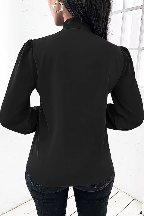 Ženska bluza TIOFEGA BLACK, Boja: crna, IVET.RS - Nova Kolekcija